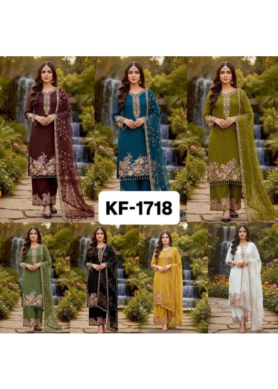 KF-1718 | Eid Special Heavy Embroidered Collection