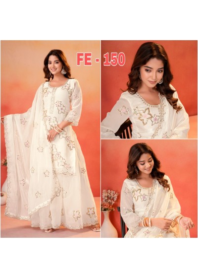 FE-150 | Fendy Silk Designer Sharara Collection