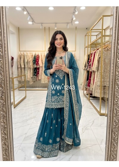 WW-1243 | Pure NC GMY Silk Designer Sarara Collection