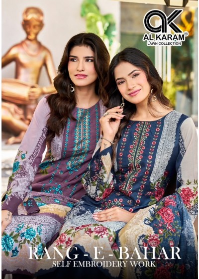 AL KARAM | RANG E BAHAR | Soft Cotton Embroidered Collection