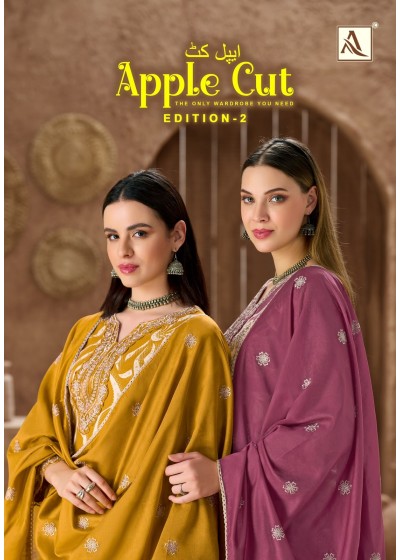 ALOK SUIT | APPLE CUT-2 | Premium Viscose Designer Collection