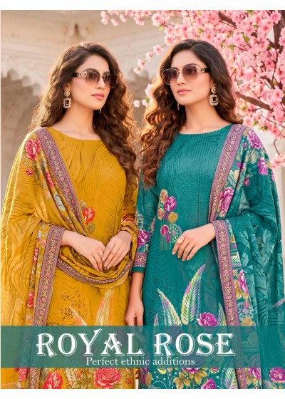 ALOK SUIT | ROYAL ROSE | Pure Zam Designer Collection