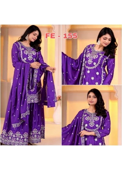 FE-155 | Chinon Sequence & Multi Embroidered Sharara Collection