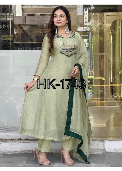 HK-1743 | Salsa Silk Designer A-Line Collection