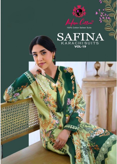 NAFISA COTTON | Safina Karachi Suits Vol. 19