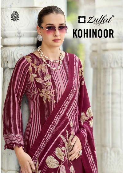 ZULFAT | KOHINOOR | 100% Pure Woollen Pashmina Exclusive Winter Collection
