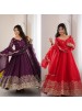 ZSR-3185 | Premium Fendy Silk Gown Set | RD Fashion Surat