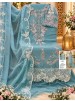 Heavy Chiffon Suit, Embroidery Suit, Hand Khatli Work, Latkan Work, Designer Ladies Suit, Party Wear Suit, Ready to Ship