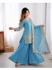 ZF-430 | Designer Embroidered Sequence Sharara Set | RD Fashion Surat