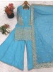 ZF-430 | Designer Embroidered Sequence Sharara Set | RD Fashion Surat
