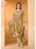 ALOK SUIT | ROSEMONT | Viscose Maslin Designer Embroidered Suit | RD Fashion Surat