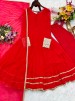 WW-1282 | C/C Blooming Georgette Gown Pant Dupatta Set | RD Fashion Surat