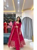 SSR-544 | Crunchy Silk Embroidered Gown | RD Fashion Surat