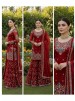 5956 | Premium JMC Silk Anarkali Sharara Set