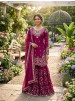 5956 | Premium JMC Silk Anarkali Sharara Set