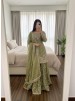 5956 | Premium JMC Silk Anarkali Sharara Set