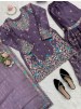 5956 | Premium JMC Silk Anarkali Sharara Set