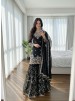 5956 | Premium JMC Silk Anarkali Sharara Set