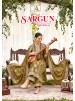 SARGUN-8 | Viscose Maslin Jacquard Designer Suit | Hand Work | Premium Ethnic Wear