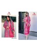 AASHA DESIGNER | 1187 (AB) | Pure Cotton Embroidered Suit | Silver Chiffon Dupatta | Ready Dispatch