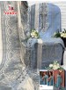 AASHA DESIGNER | 1187 (AB) | Pure Cotton Embroidered Suit | Silver Chiffon Dupatta | Ready Dispatch