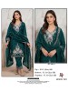Hoor Tex | HF-968 A to D | Pakistani Full Stitched Suit | H.O. Glass Silk | XL-42 | Ready to Ship
