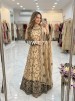 WW-1277 | Pure Fox Georgette Embroidered Gown Pant Dupatta Set | RD Fashion Surat