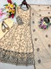 WW-1277 | Pure Fox Georgette Embroidered Gown Pant Dupatta Set | RD Fashion Surat