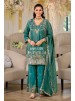 New Arrival | Designer Wear | 3-Piece Set | Ready To Wear | NC Moss Silk