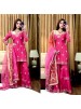 Designer Sharara Set, Ethnic Wear, Party Wear, Festive Wear, Wedding Wear, Ready To Wear, Embroidered Collection