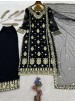 Designer Embroidered Kurti Palazzo Set