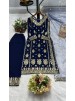 Designer Embroidered Kurti Palazzo Set