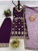 Designer Embroidered Kurti Palazzo Set