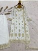 Designer Embroidered Kurti Palazzo Set