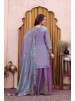 Designer Fendy Silk Embroidered Sharara