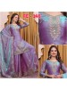 Designer Fendy Silk Embroidered Sharara