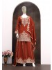 Premium Viscose Chinon Designer Suit Set