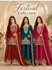 Premium Viscose Chinon Designer Suit Set