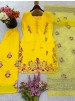 NSR-859 Premium Natural Crepe Silk Designer Suit Set