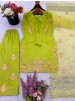 NSR-859 Premium Natural Crepe Silk Designer Suit Set