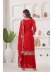 JD-588 Premium Embroidered Kurti Palazzo Set