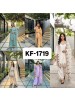 KF-1719 Premium Roman Glass Embroidered Suit Set