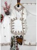 KF-1719 Premium Roman Glass Embroidered Suit Set