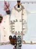 KF-1719 Premium Roman Glass Embroidered Suit Set