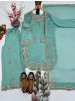 KF-1719 Premium Roman Glass Embroidered Suit Set