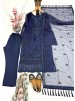 DB-48 Premium Organza Embroidered Suit Set