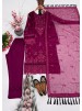 DB-48 Premium Organza Embroidered Suit Set
