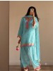 BE-490 Premium Mul Chanderi Embroidered Salwar Suit