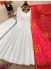 ZSR-3131 Roman Silk Fully Flared Gown Set