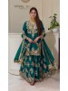 MT-1079 Heavy Natural Silk Embroidered Sequence Palazzo Suit Set